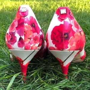 Ivanka Trump floral heels